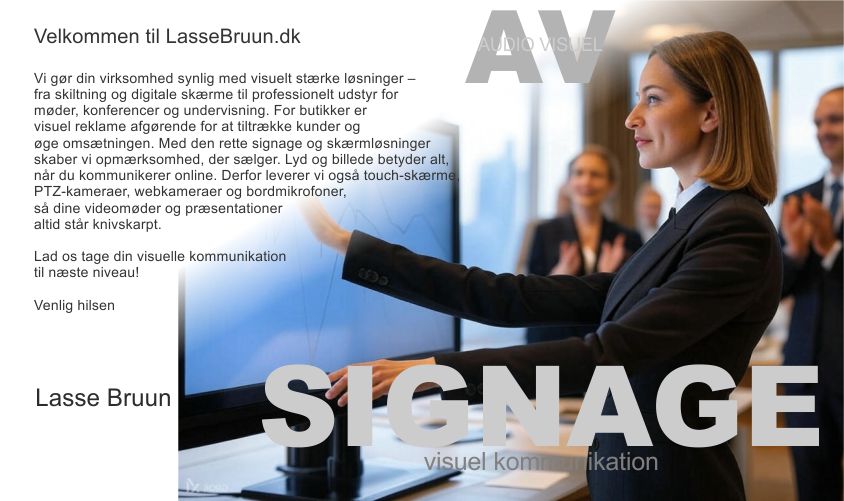 Digital Signage / Digital skiltning